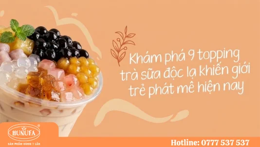 topping trà sữa độc lạ khiến giới trẻ phát mê