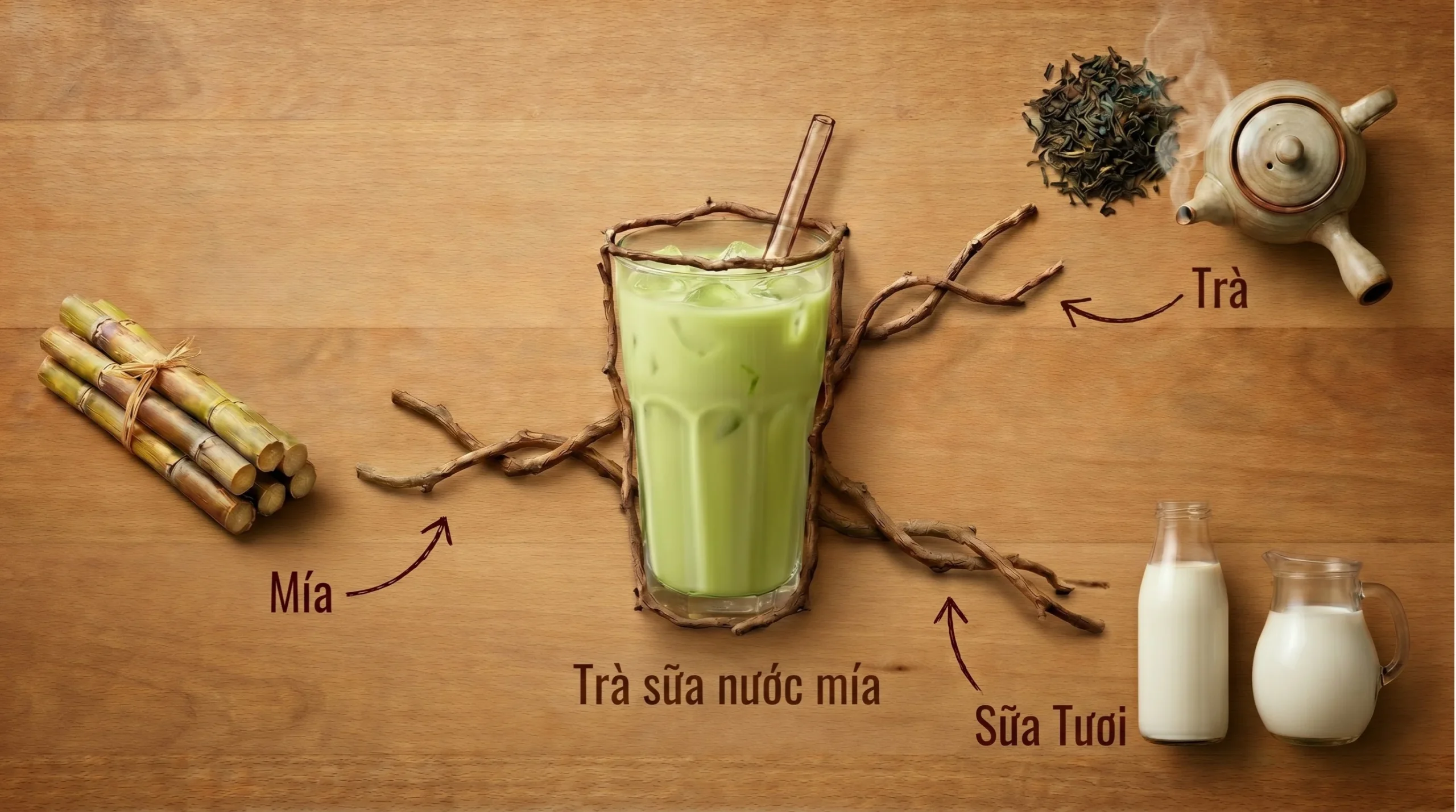 Trà Sữa Nước Mía: Từ công thức đơn giản đến mô hình "triệu đô" tại Hà Nội