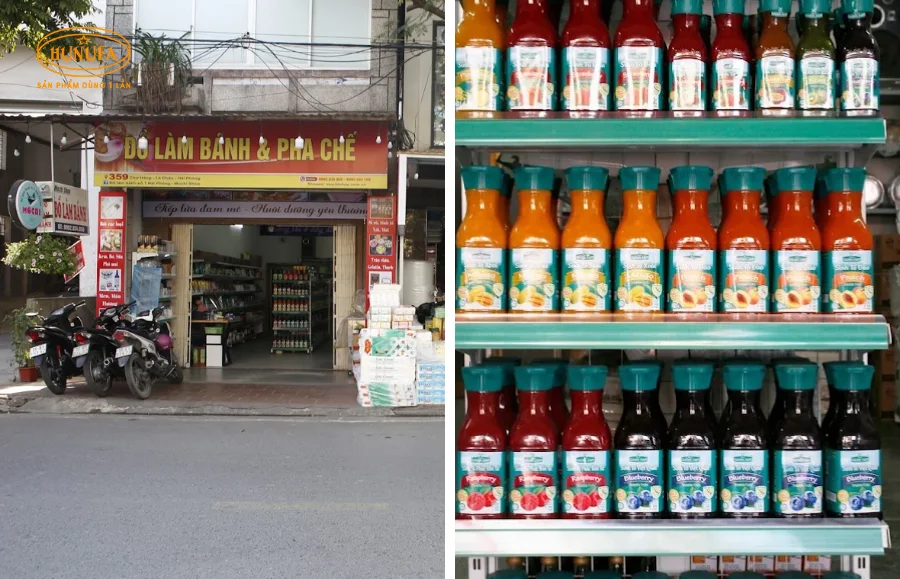 nguyên liệu pha chế Hải Phòng