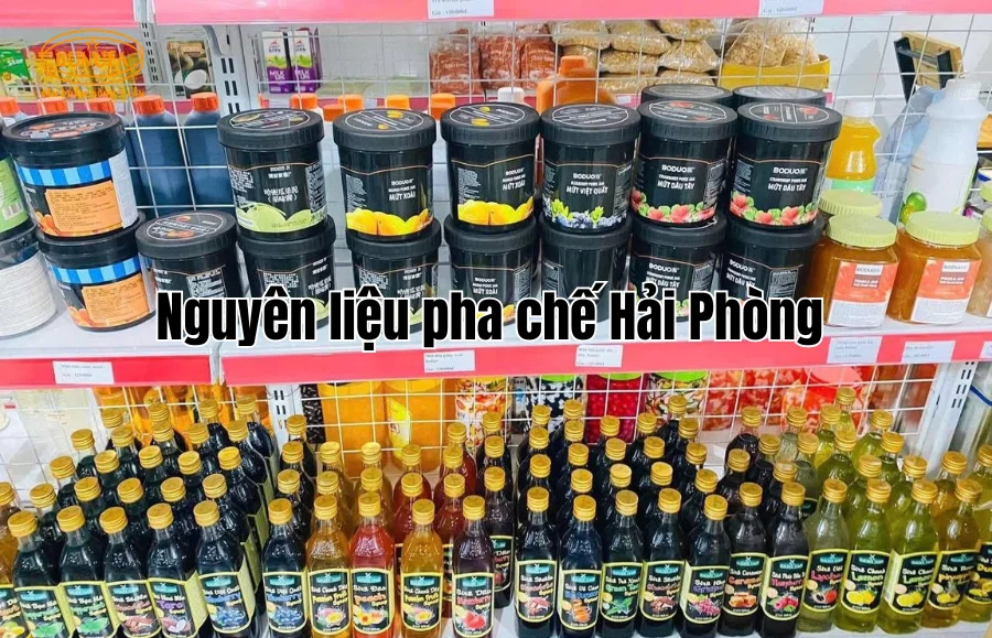 nguyên liệu pha chế Hải Phòng