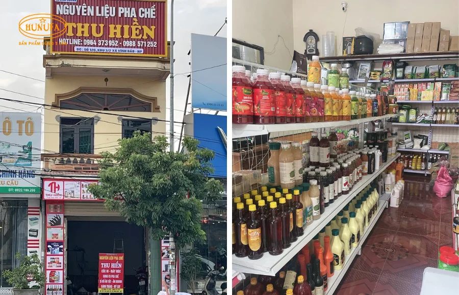 nguyên liệu pha chế Hải Phòng