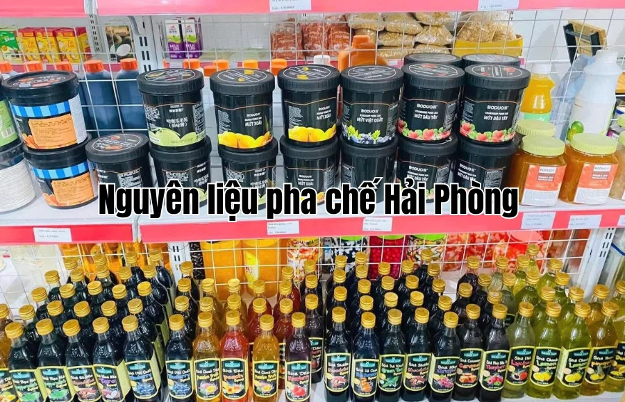 nguyên liệu pha chế Hải Phòng