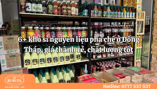 nguyên liệu pha chế ở Đồng Tháp