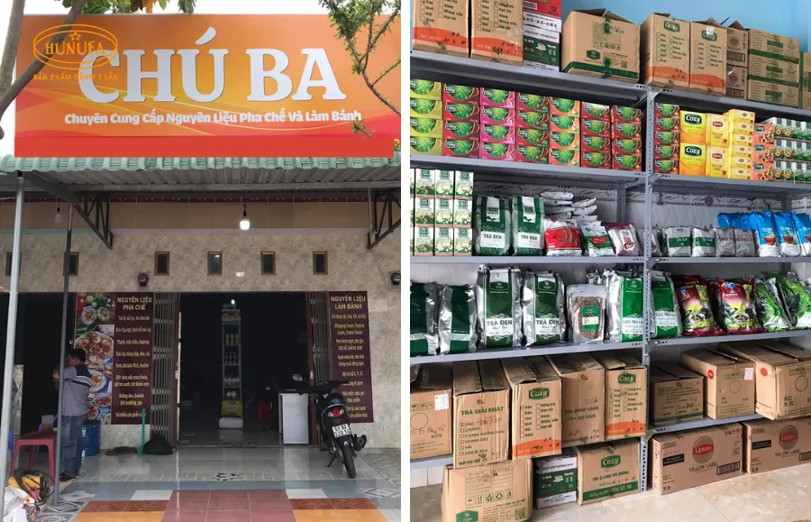 nguyên liệu pha chế ở Đồng Tháp
