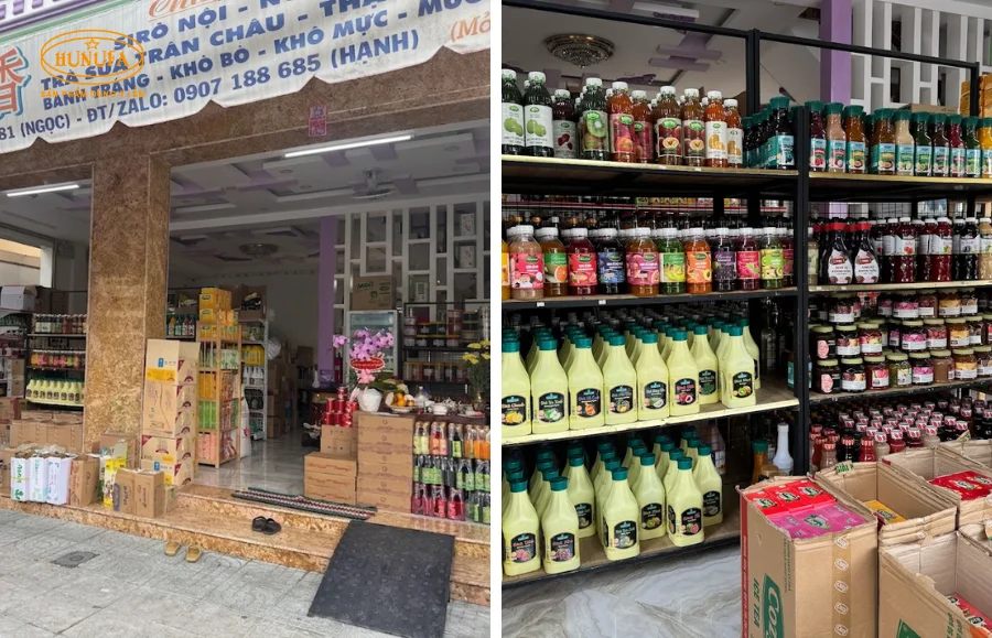 nguyên liệu pha chế ở Đồng Tháp