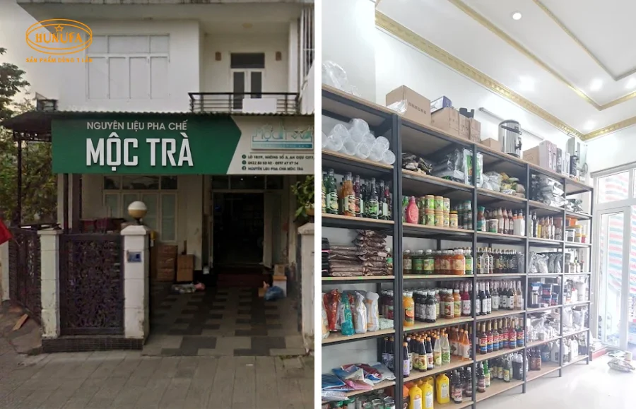 nguyên liệu pha chế ở Huế