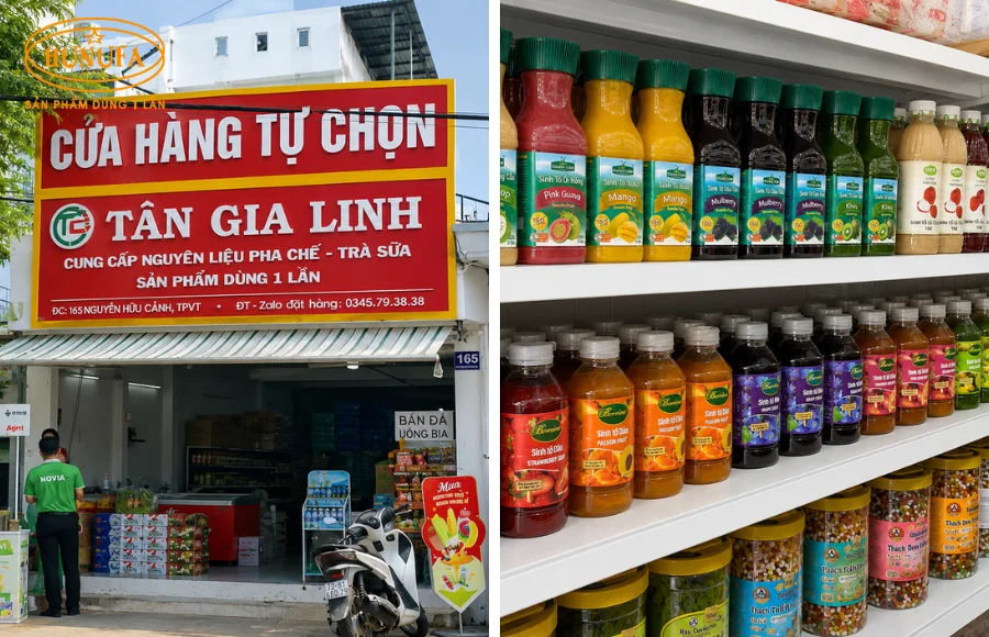 Top 5 nhà cung cấp nguyên liệu pha chế trà sữa ở Vũng Tàu 