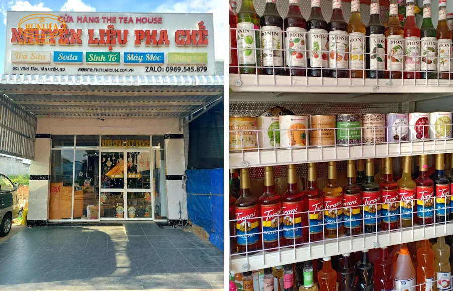 nguyên liệu trà sữa ở Bình Dương