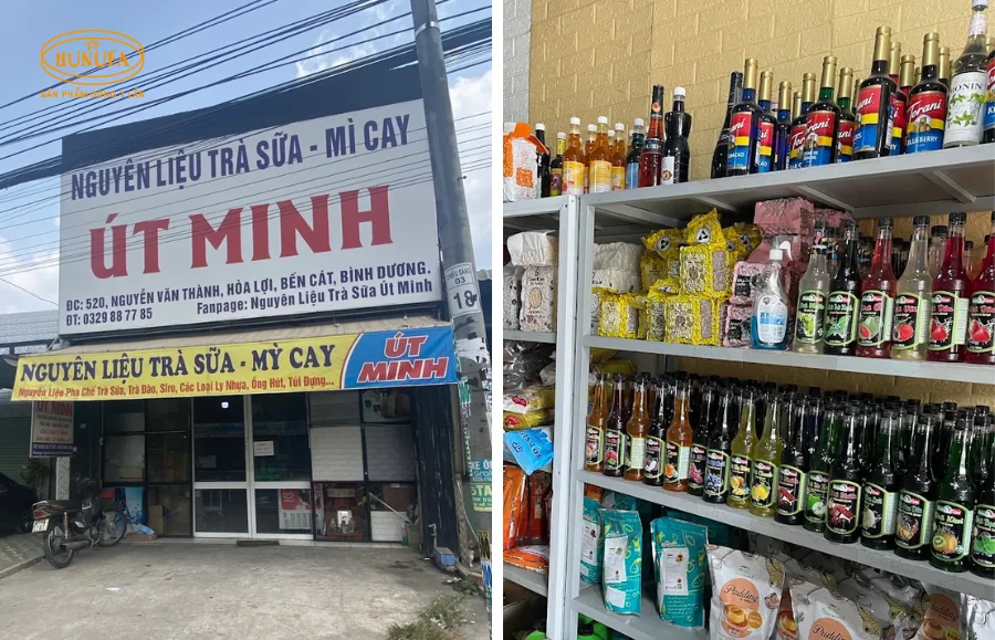 nguyên liệu trà sữa ở Bình Dương