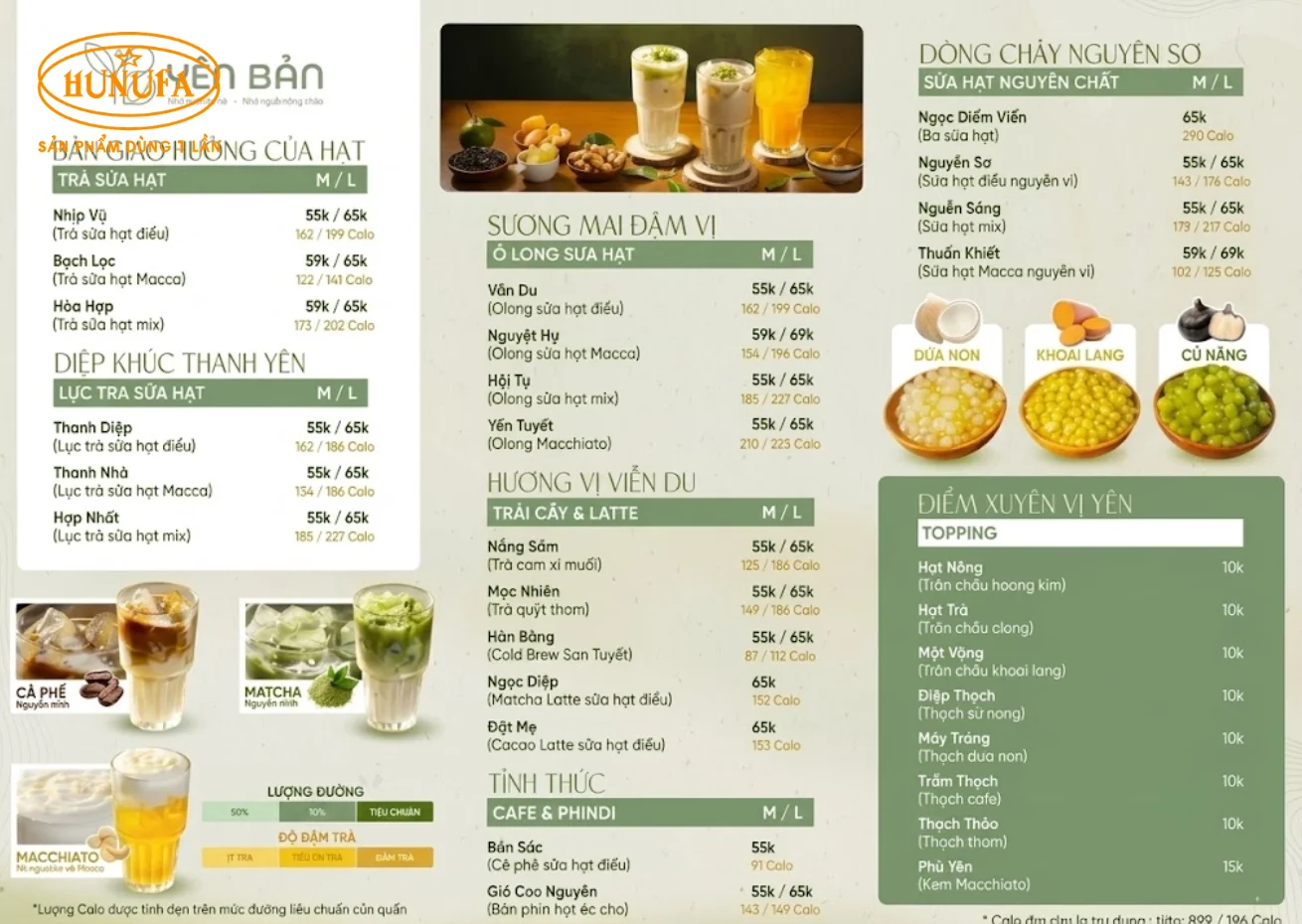 Review menu trà sữa Yên Bản: Nên thử món nào, giá cả ra sao?