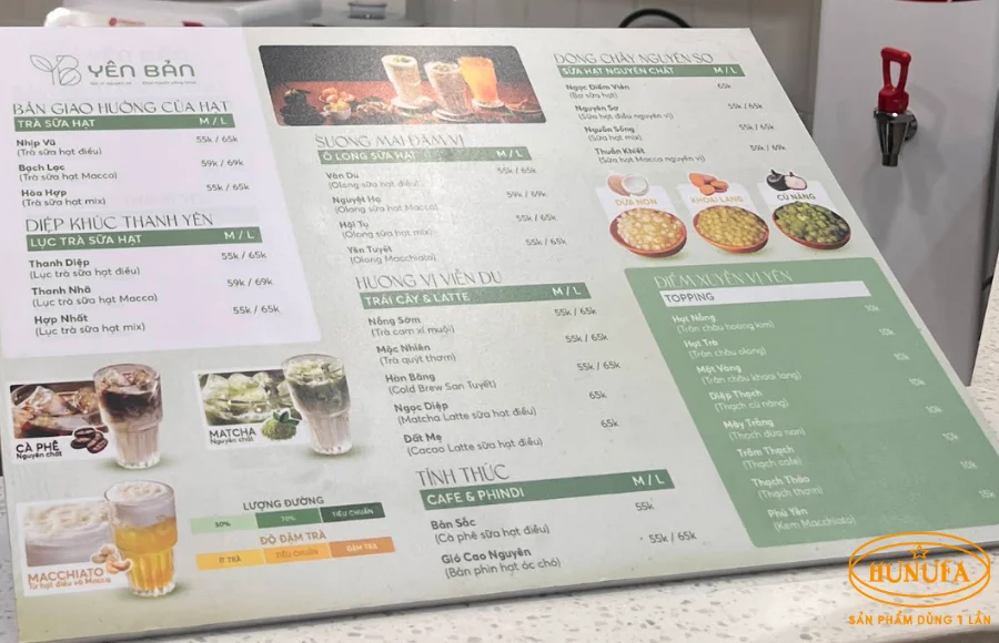 Review menu trà sữa Yên Bản: Nên thử món nào, giá cả ra sao?