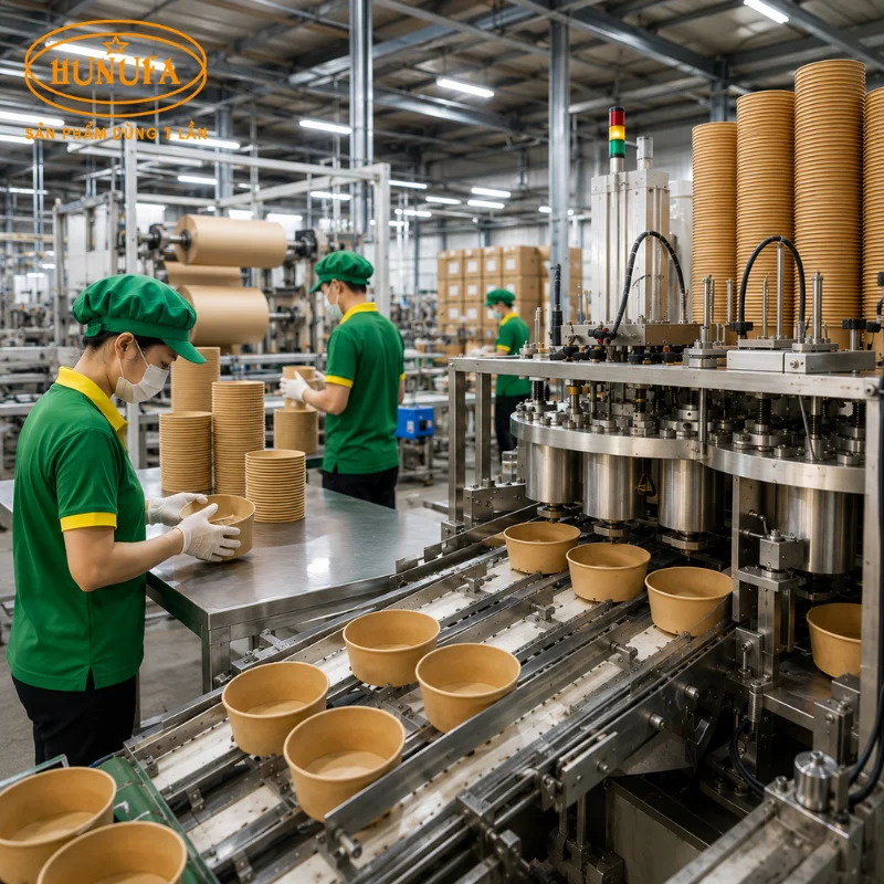 Top 5 công ty sản xuất tô giấy chất lượng, giá tốt