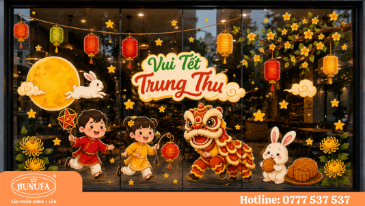 8+ Địa điểm mua decal trang trí Trung Thu đẹp, giá tốt tại TP.HCM