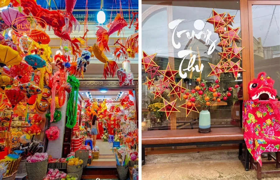 Nơi mua, in ấn decal trang trí trung thu đẹp ở Hà Nội giá tốt