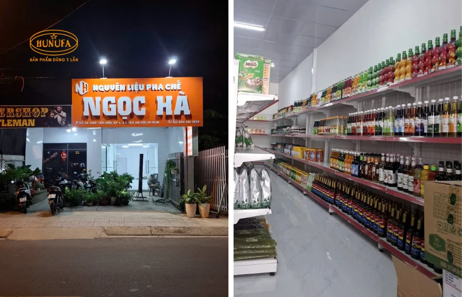 nguyên liệu pha chế Củ Chi giá rẻ, chất lượng tốt