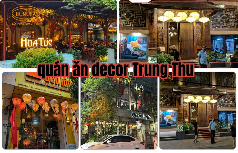 8+ Quán ăn decor Trung Thu đẹp ở TPHCM nhất định phải thử
