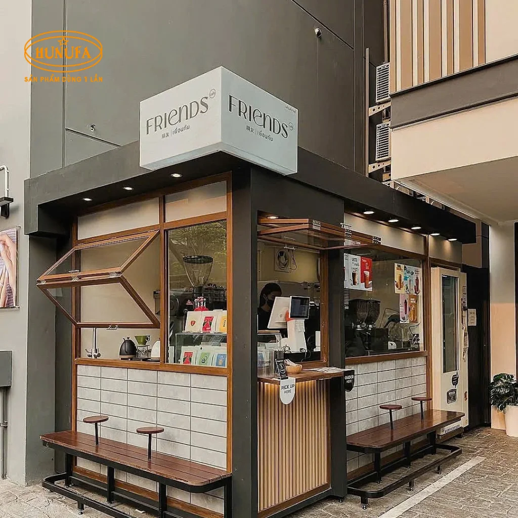 Mẫu thiết kế quán cafe container đẹp, độc lạ