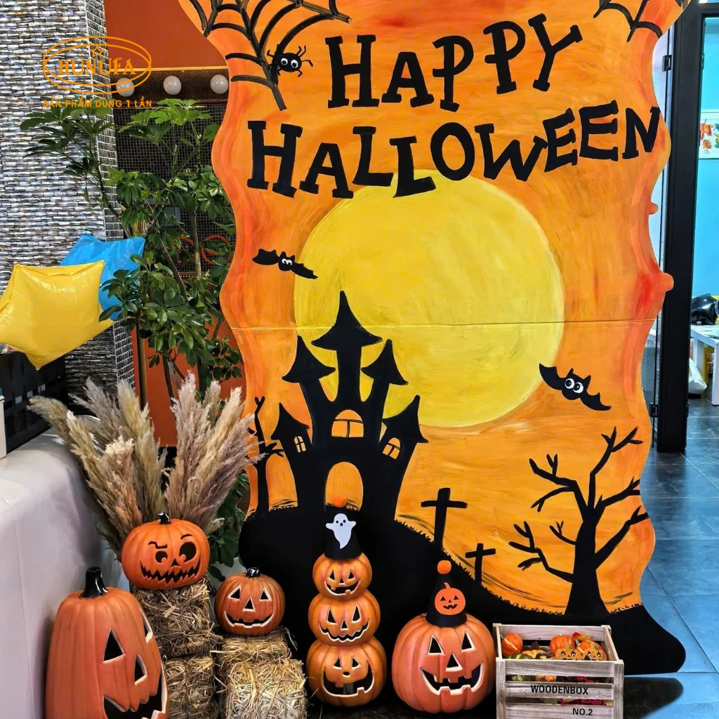 15+ Mẫu trang trí backdrop, background Halloween đẹp, độc đáo cho mùa lễ hội
