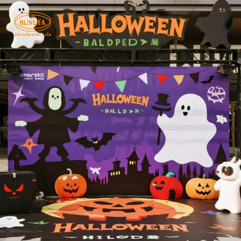 15+ Mẫu trang trí backdrop, background Halloween đẹp, độc đáo cho mùa lễ hội