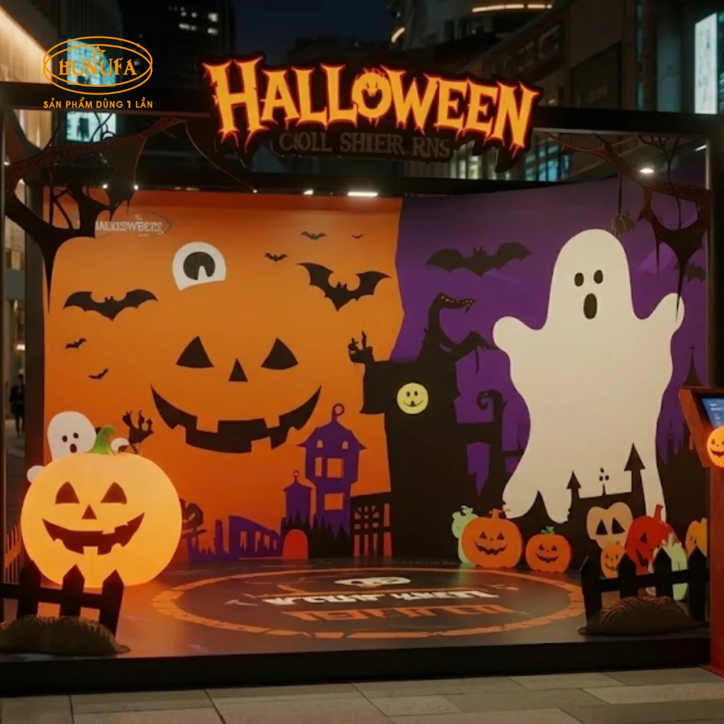 15+ Mẫu trang trí backdrop, background Halloween đẹp, độc đáo cho mùa lễ hội