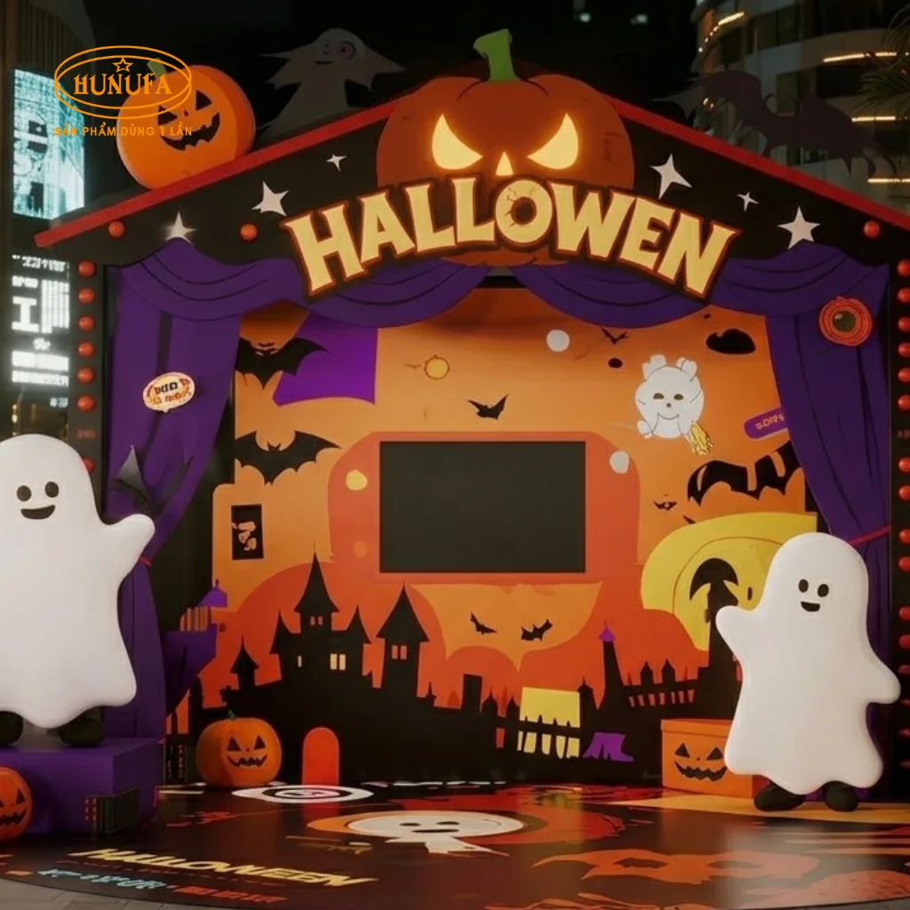 15+ Mẫu trang trí backdrop, background Halloween đẹp, độc đáo cho mùa lễ hội