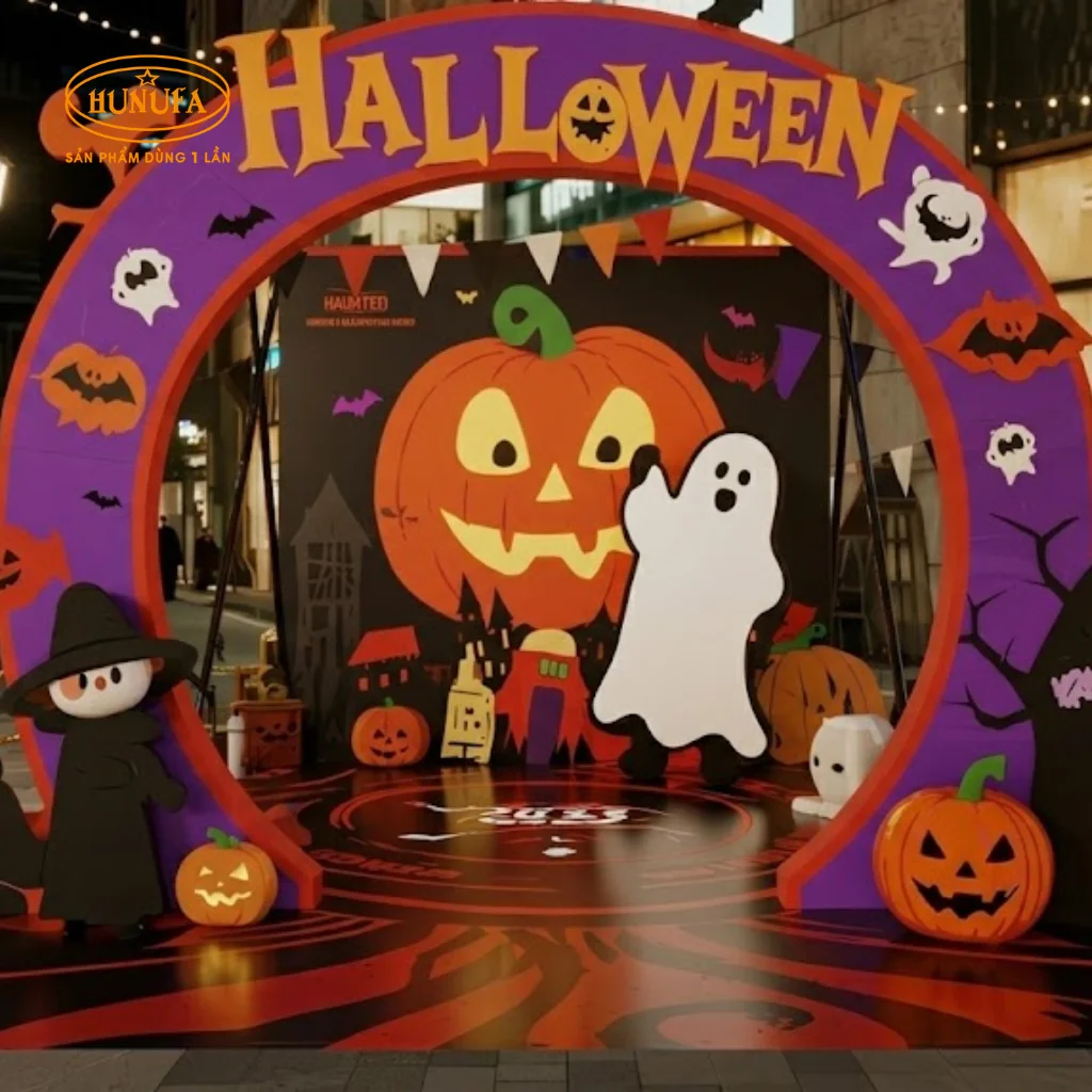 15+ Mẫu trang trí backdrop, background Halloween đẹp, độc đáo cho mùa lễ hội