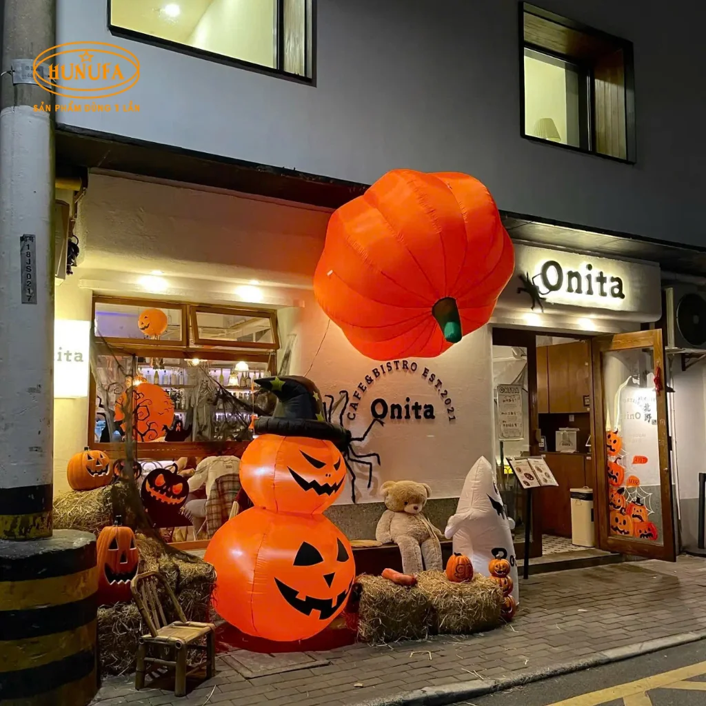 Ý tưởng trang trí Halloween cho nhà hàng, quán ăn đẹp