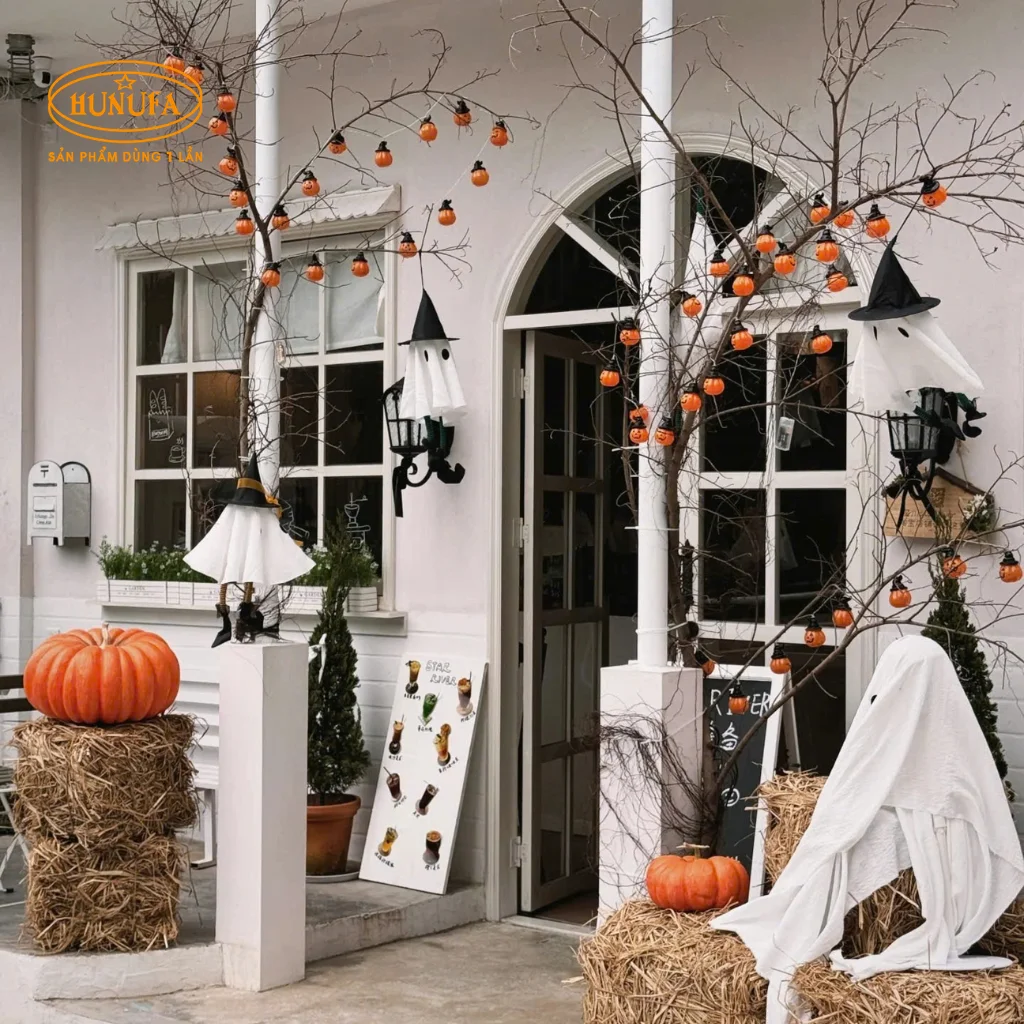Ý tưởng trang trí Halloween cho nhà hàng, quán ăn đẹp