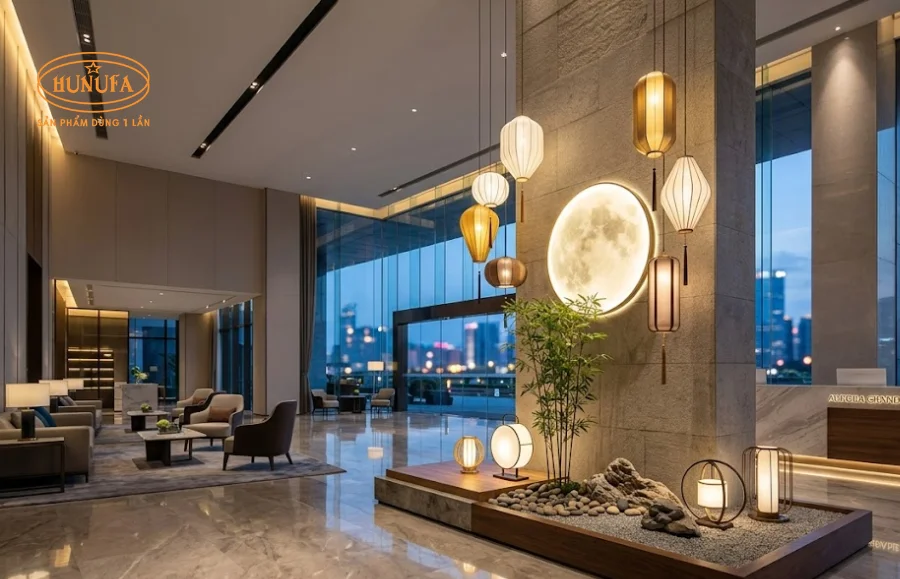 15+ Mẫu trang trí Trung Thu cho khách sạn, nhà nghỉ đẹp, sang trọng