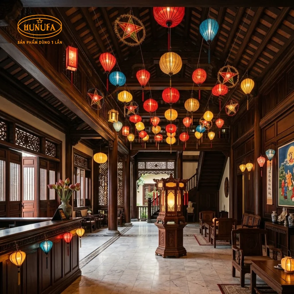 15+ Mẫu trang trí Trung Thu cho khách sạn, nhà nghỉ đẹp, sang trọng