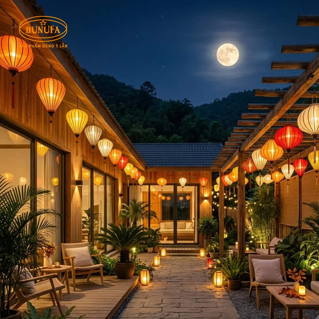 15+ Mẫu trang trí Trung Thu cho khách sạn, nhà nghỉ đẹp, sang trọng