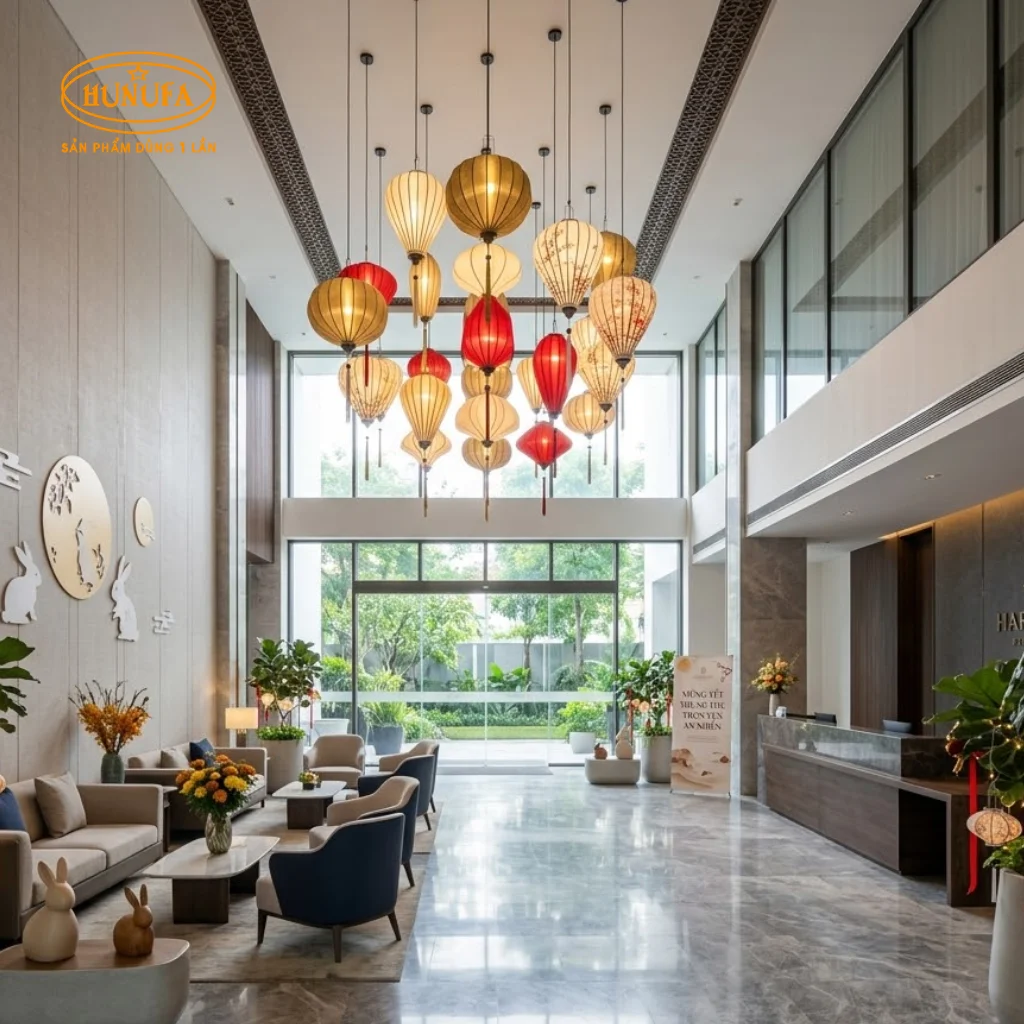 15+ Mẫu trang trí Trung Thu cho khách sạn, nhà nghỉ đẹp, sang trọng