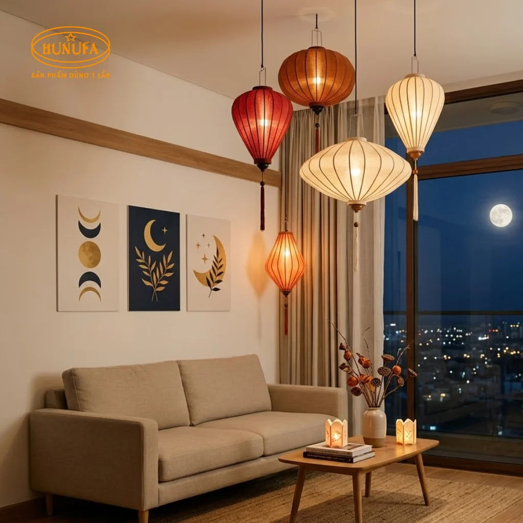 15+ Mẫu trang trí Trung Thu cho khách sạn, nhà nghỉ đẹp, sang trọng