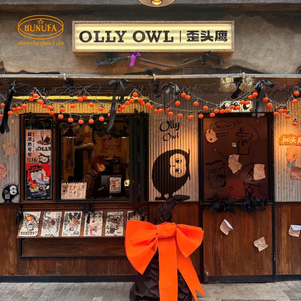 8+ Ý tưởng trang trí góc check-in Halloween cho quán cafe đẹp, độc đáo