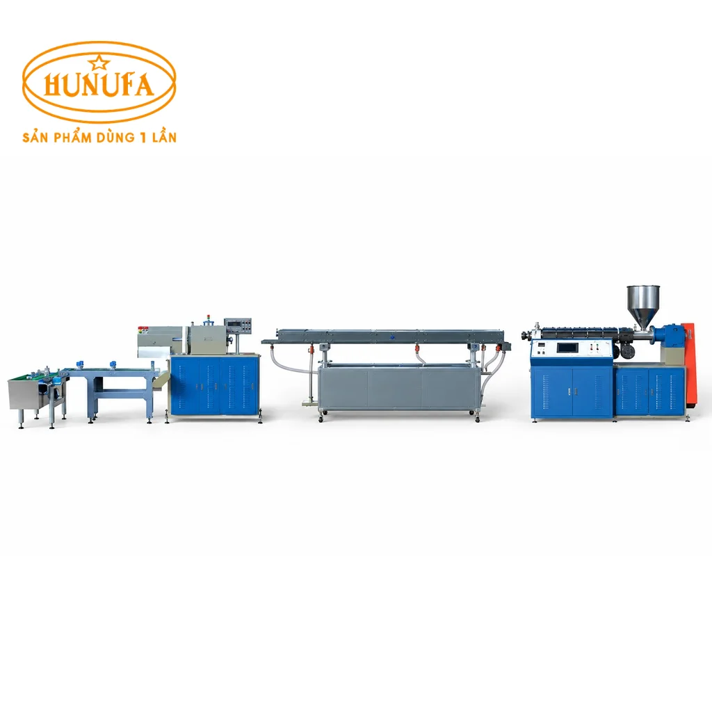5+ dòng máy sản xuất ống hút nhựa giá tốt, năng suất cao