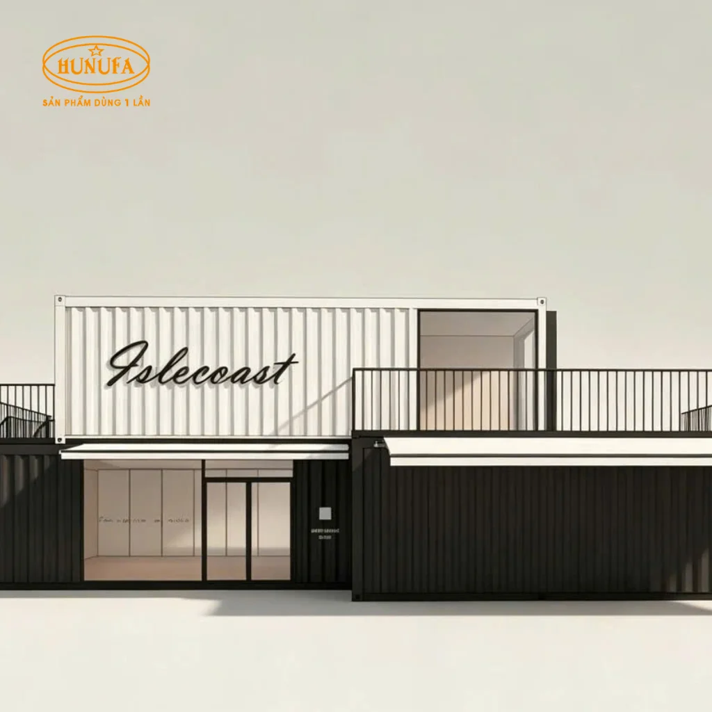 20+ Mẫu thiết kế quán cafe container đẹp, tiện nghi, sáng tạo