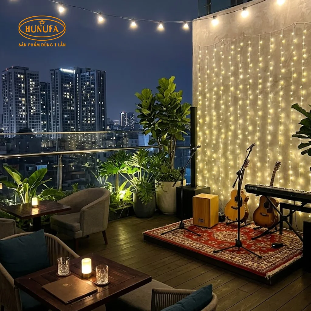 20+ Ý tưởng trang trí quán cafe sân thượng đẹp, thu hút giới trẻ check-in