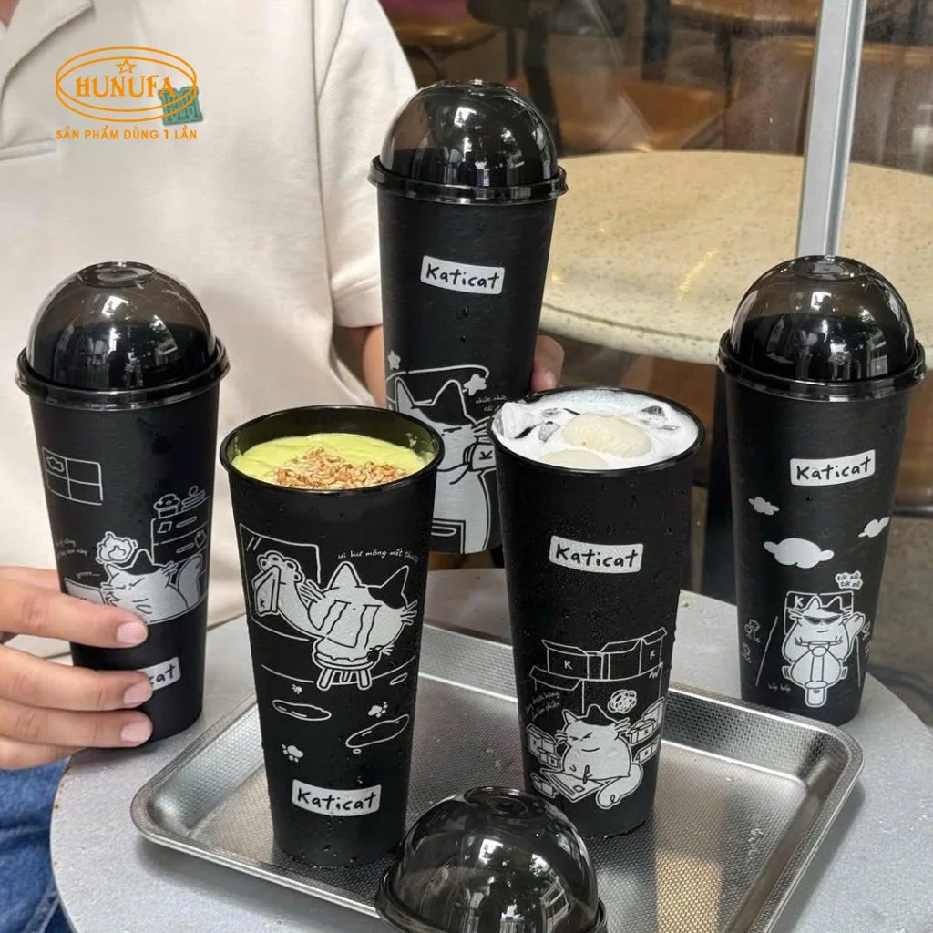 Katinat ra mắt BST ly Katicat "Tối Mặt Tối Mũi" và mascot đầu tiên