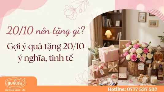 20/10 nên tặng gì? Gợi ý quà tặng 20/10 ý nghĩa, tinh tế