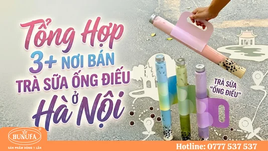 nơi bán trà sữa ống điếu ở Hà Nội